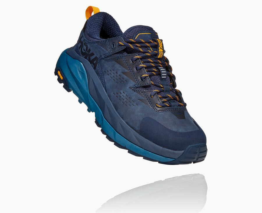 Hoka One One Trailsko Dame - Kaha Lav Gore-Tex - Mørkeblå - 104375DNJ